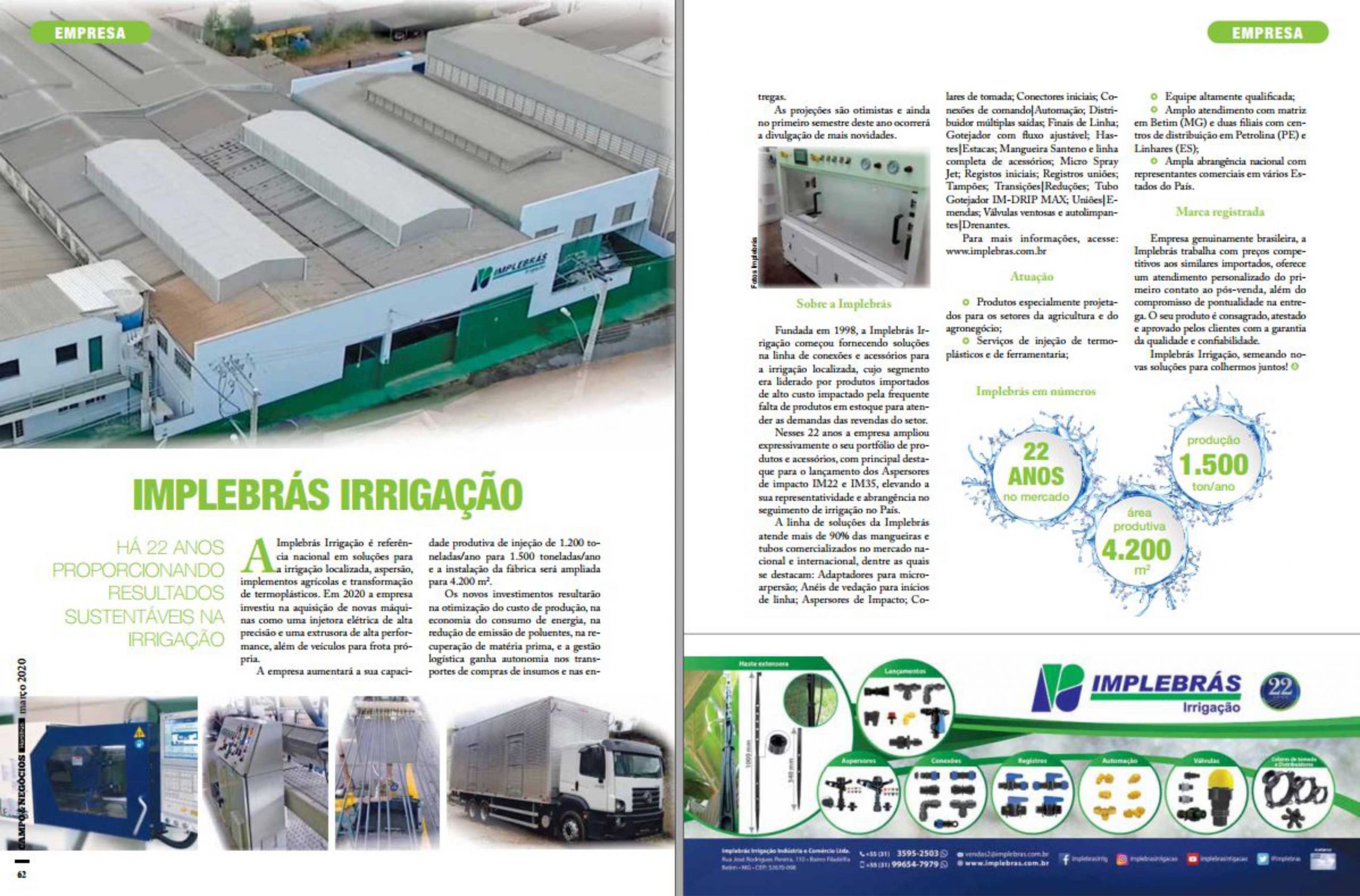 CONFIRA nossa matéria na Revista Campo & Negócios