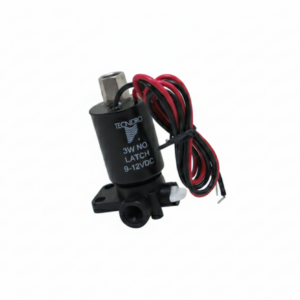 Solenoide Latch 3 Vias N.O. 9-12VDC Plástico P/Irrig